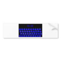 ZX80 Keyboard Bumper Stickers