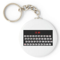 ZX81 Keyboard Key Chain