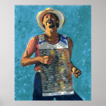 Zydeco Joe Painting Posters