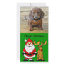 ZZ- Custom Santa and Rudolph Photocard