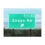 Zzyzx Rd.Exit Postcards