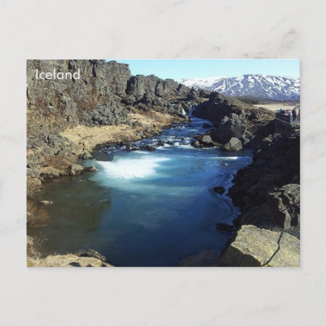 Þingvellir, Iceland Postcard (Front)