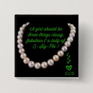 ΕΣΦ Sorority, Inc: Classy Classy Pin