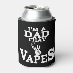 Ω VAPE    Dad That Vapes  by VapeGoat™ Can Cooler