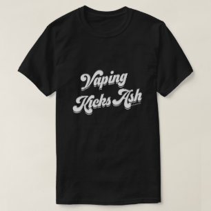 Ω VAPE Shirt   Vaping Kicks Ash DARK VapeGoat™