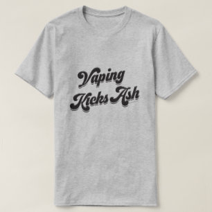 Ω VAPE Shirt   Vaping Kicks Ash VapeGoat™