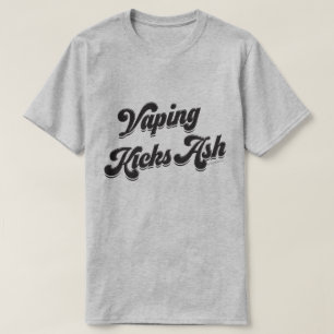 Ω VAPE Shirt Vaping Kicks Ash VapeGoat™