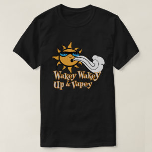 Ω VAPE Shirt   Wake and Vape DARK VapeGoat™