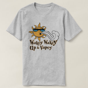 Ω VAPE Shirt   Wake and Vape VapeGoat™