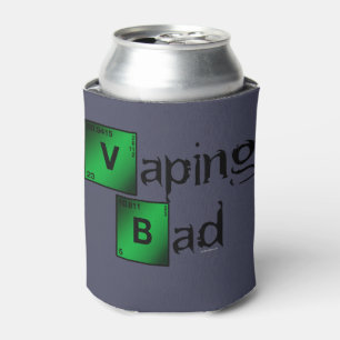 Ω VAPE    Vaping Bad  by VapeGoat™ Can Cooler
