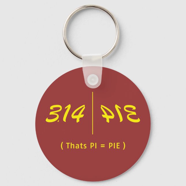 π pi key ring (Front)