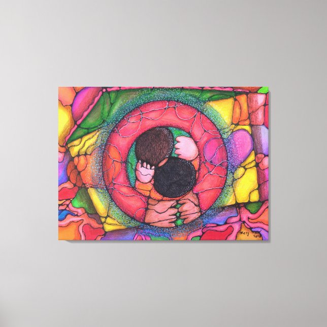 Волшебная картина Исцеление - Healing Art Canvas Print (Front)