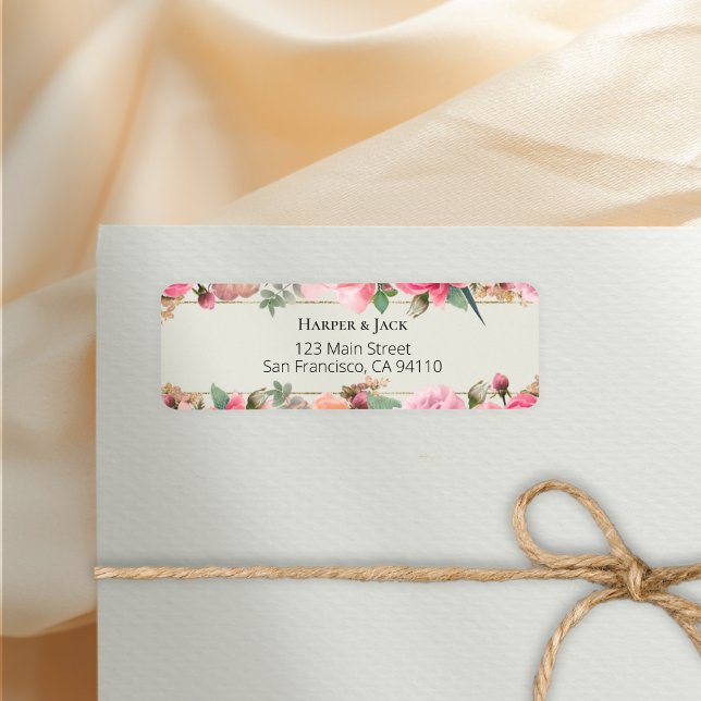 Еlegant Blush Pink Red Roses Gold Wedding (Creator Uploaded)