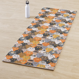 Сats portraits Yoga Mat