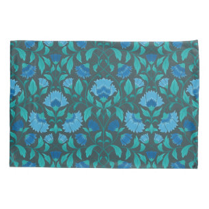 Сornflower pattern pillowcase