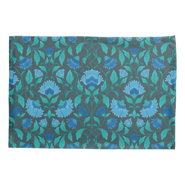 Сornflower pattern pillowcase (Back)