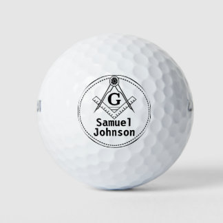 Сustomized masonic Golf Balls| Create your own Balls