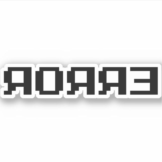 ЯOЯЯƎ | ERROR (Front)