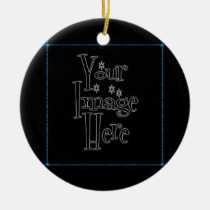 ѺѲѻѳо●•◦ CREATE YOUR OWN - PERSONALIZE BLANK Ceramic Tree Decoration