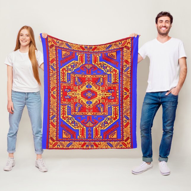 հայկական Armenian Fleece Blanket, Small (In Situ)