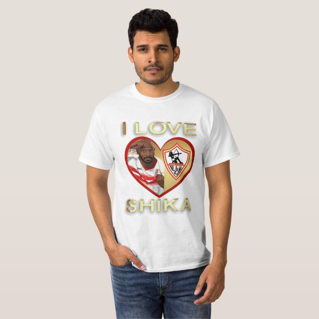 تيشيرت شيكابالا "الزمالك بالعرق" الآن T-Shirt (Front Full)