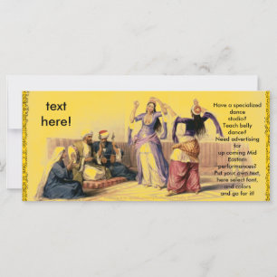 قاهرة يرقص بنات Cario Dancing Girls-Rack Card