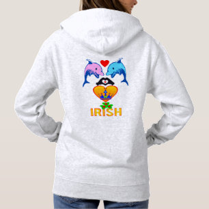 ♥ټ☘Kiss Me I'm Irish-Irish Rule Fabulous Classic Hoodie