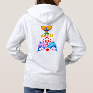 ♥ټ☘Kiss Me I'm Irish-Irish Rule Fabulous Classic Hoodie