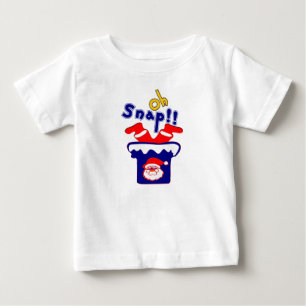 🎅ټOh! Sanp, Santa Stuck in a Chimney Toddler Baby T-Shirt