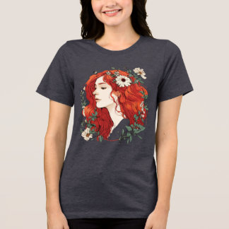 सामान्य ट्रेंडी बोल्ड वाइब्स टी स्ट्रीट स्टाइल स् Tri-Blend SHIRT