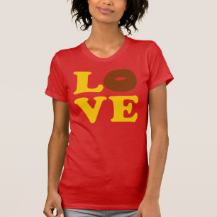 ღ♥ټLove Doughnut Bella Canvas Jersey Tټ♥ღ T-Shirt