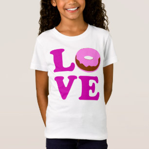 ღ♥ټLove Doughnut Bella Girls' Fabulous Baby Doll♥ღ T-Shirt