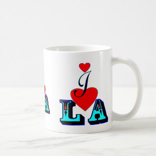 ღ♥I Love LA-Los Angeles Classic White Mug♥ღ Coffee Mug
