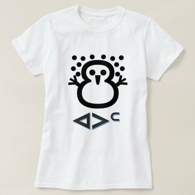 ᐊᐳᑦ - snow in Inuktitut T-Shirt (Design Front)