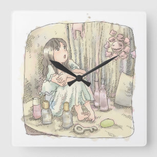 さななやじ SQUARE WALL CLOCK
