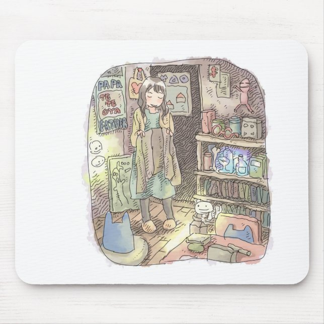 さやしごじ MOUSE MAT (Front)