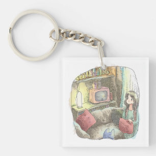 さやにくじ キーホルダー KEY RING