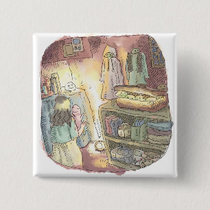 さやにれじ 15 CM SQUARE BADGE