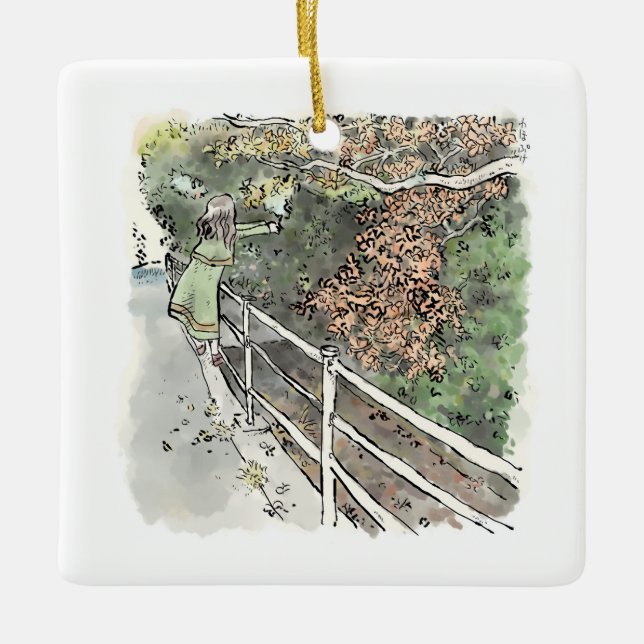 さ さ れ じ CERAMIC ORNAMENT (Front)