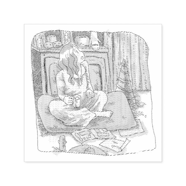 さ じ な・に さ・赤 い・大・き・な・・・・・・・・・・・・・・・・・・・・・・・・・・・・・・・ SELF-INKING STAMP (Design)