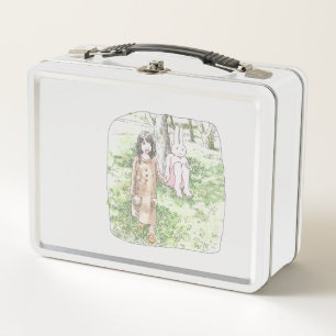 さ な む や じ 外                  METAL LUNCH BOX