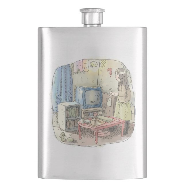 さ や ご じ HIP FLASK (Front)