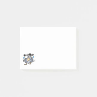 ちょっと待って ハシビロコウ 伝言メモ POST-IT NOTES