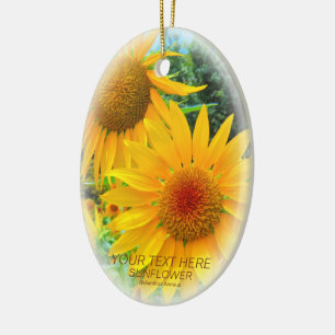 ひまわり CERAMIC TREE DECORATION