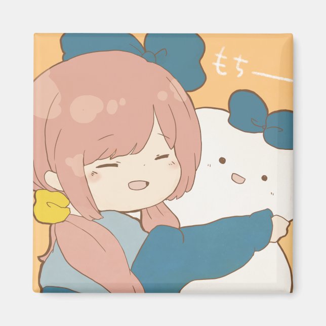 もちもちマグネット(黄) MAGNET (Front)