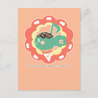 アイスクリーム音符 POSTCARD