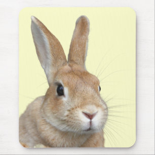 ウサギの顔 MOUSE MAT