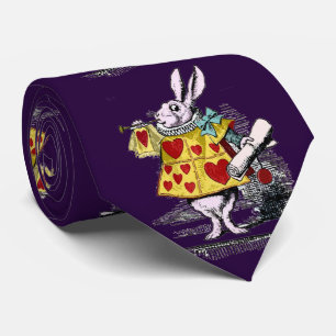 ウサギ , “ Alice's Adventures in Wonderland ” ネクタイ Tie