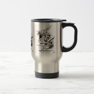 ウサギ、“ Alice's Adventures in Wonderland ” Travel Mug