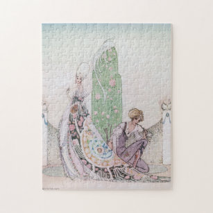 カイ・ニールセン（Kay Nielsen）幻想的な童話のパズル　姫と庭師 Jigsaw Puzzle